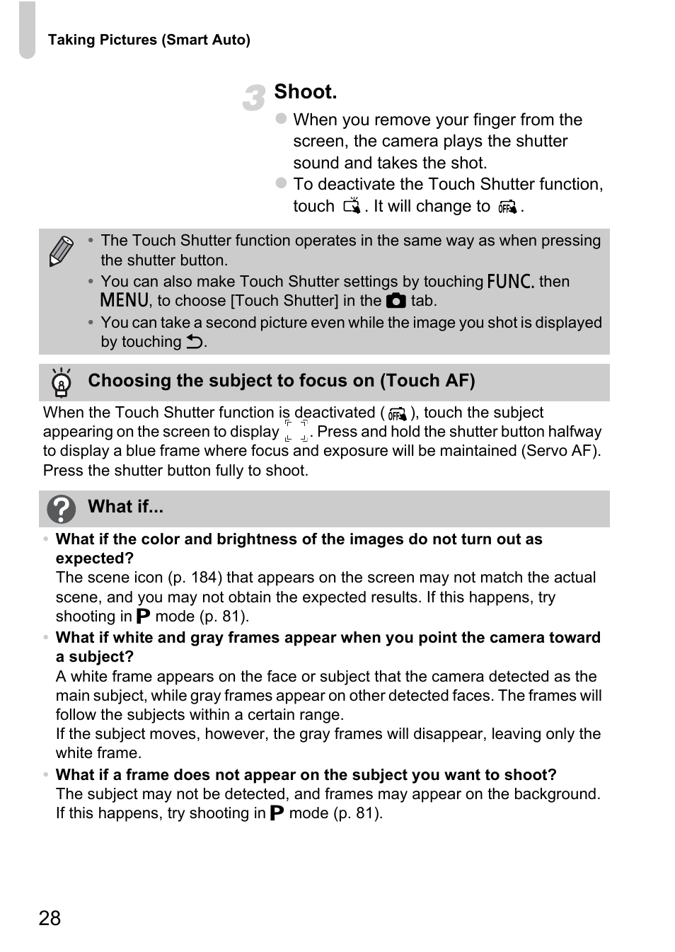 28 shoot | Canon IXUS 1100 HS User Manual | Page 28 / 209