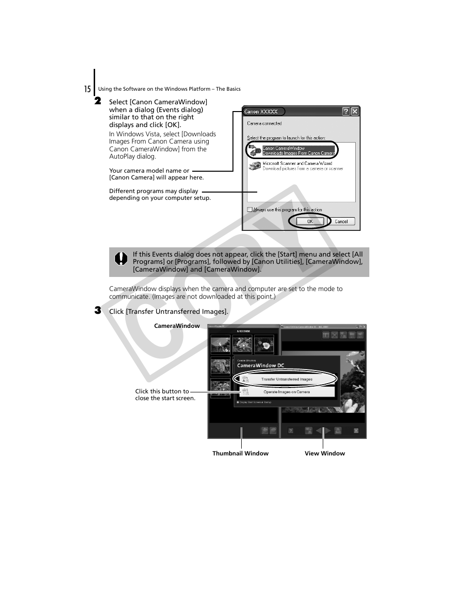 Co py | Canon CDP-E074-030 User Manual | Page 15 / 64