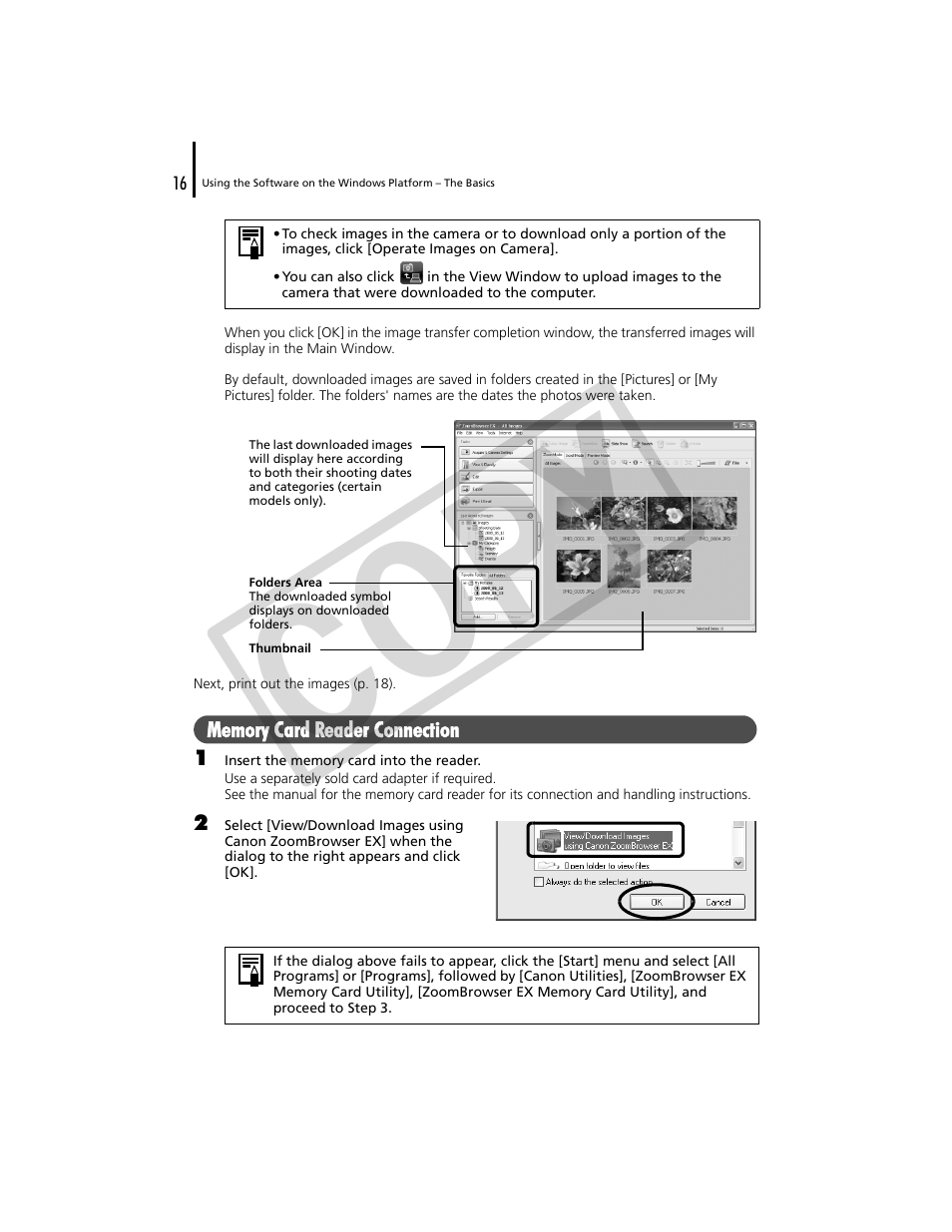 Co py | Canon CDP-E074-030 User Manual | Page 16 / 64