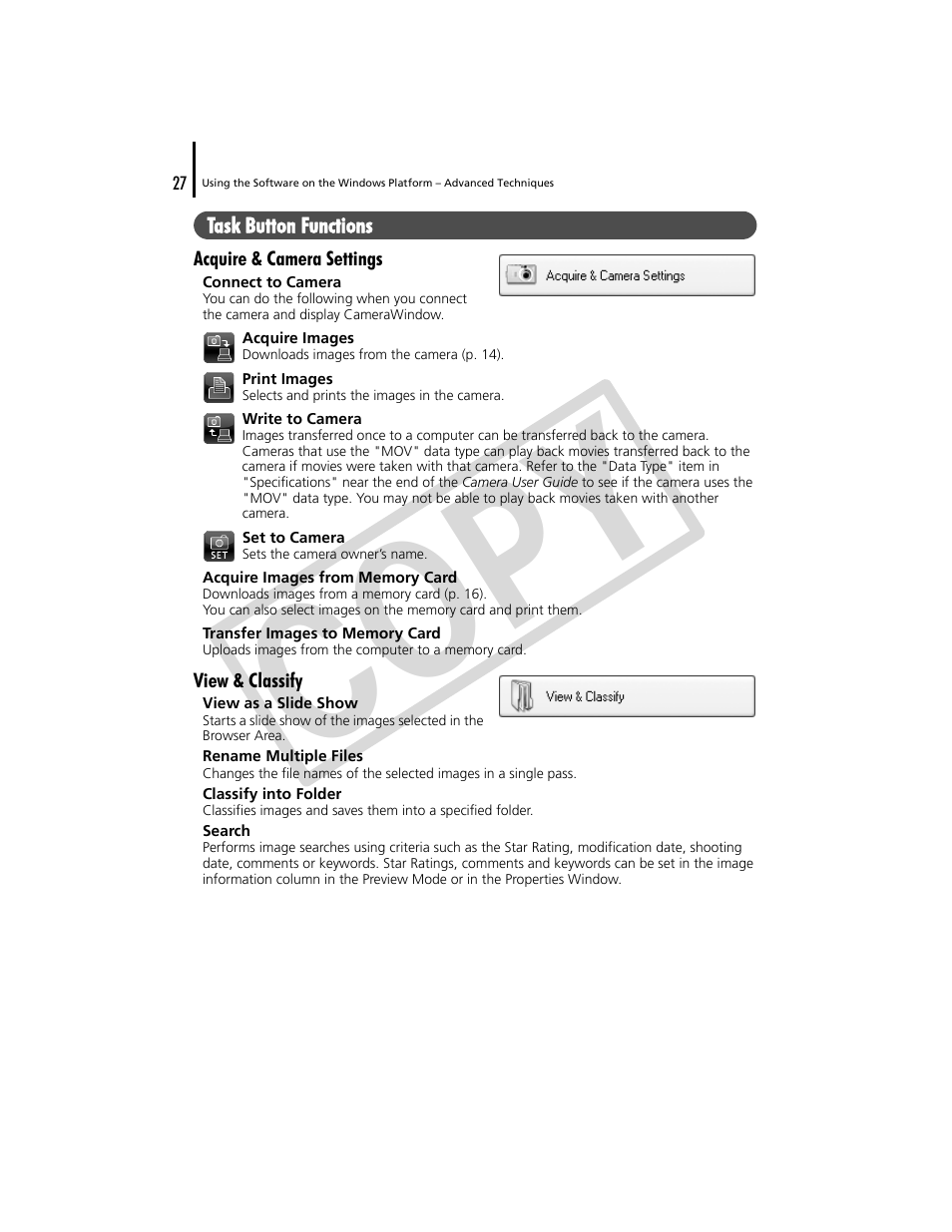 Co py | Canon CDP-E074-030 User Manual | Page 27 / 64