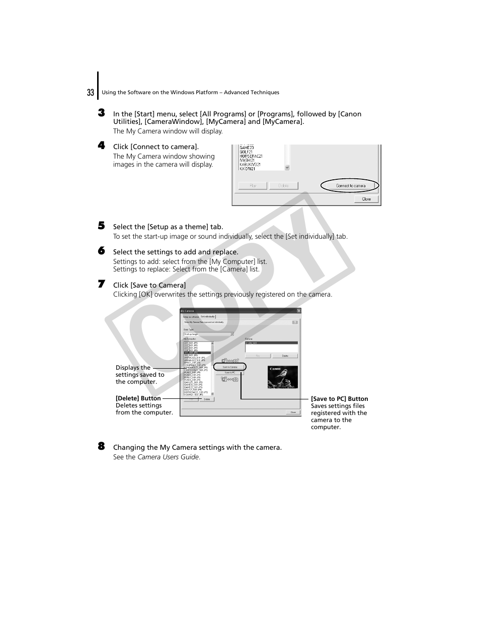 Co py | Canon CDP-E074-030 User Manual | Page 33 / 64