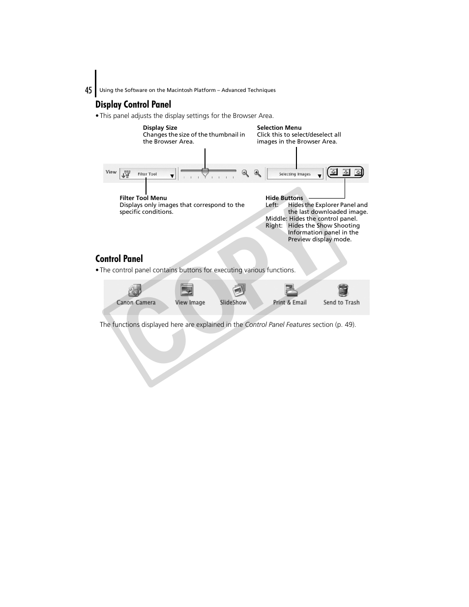 P. 45), Co py | Canon CDP-E074-030 User Manual | Page 45 / 64