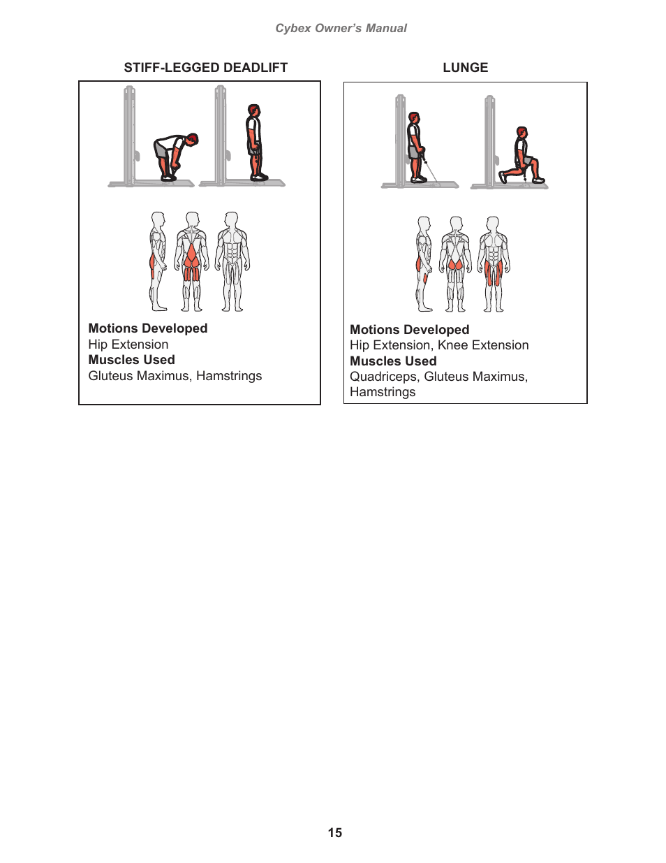 Cybex 18030 Bravo Lift User Manual | Page 15 / 28