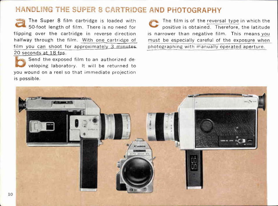 Canon Super 8 814 User Manual | Page 12 / 59