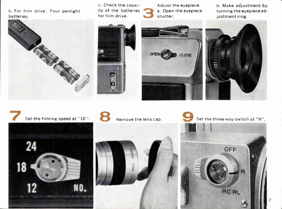 Canon Super 8 814 User Manual | Page 9 / 59