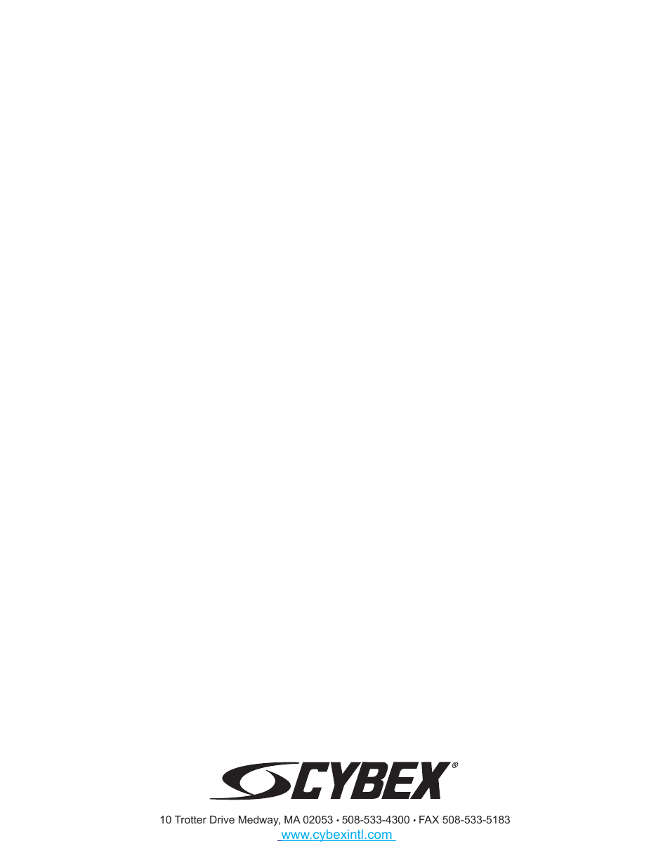 Cybex 8800 Bravo Medical User Manual | Page 24 / 24