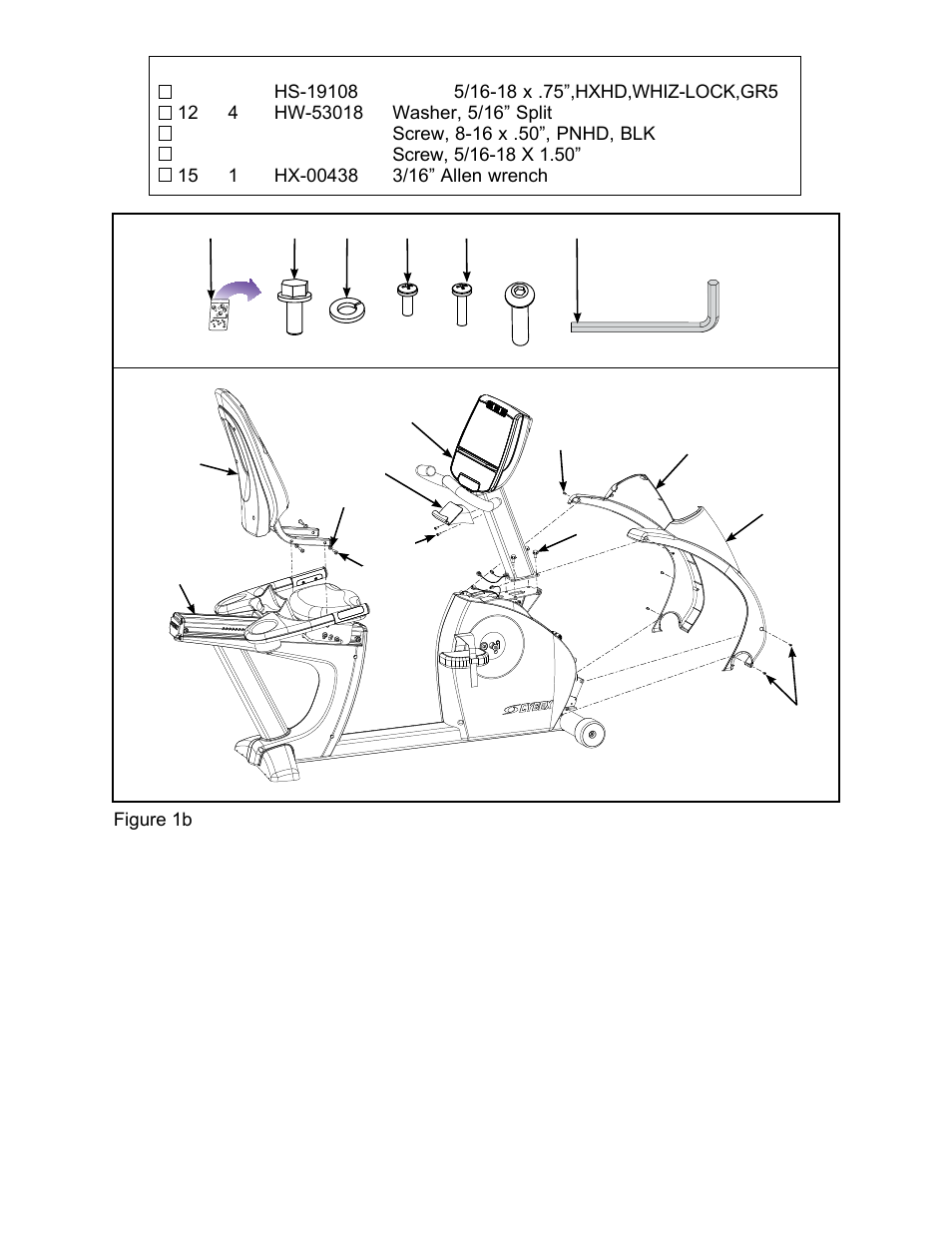 Cybex 750C Cycle Bike User Manual | Page 28 / 58