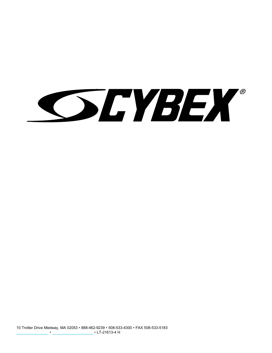 Cybex 750C Cycle Bike User Manual | Page 3 / 58