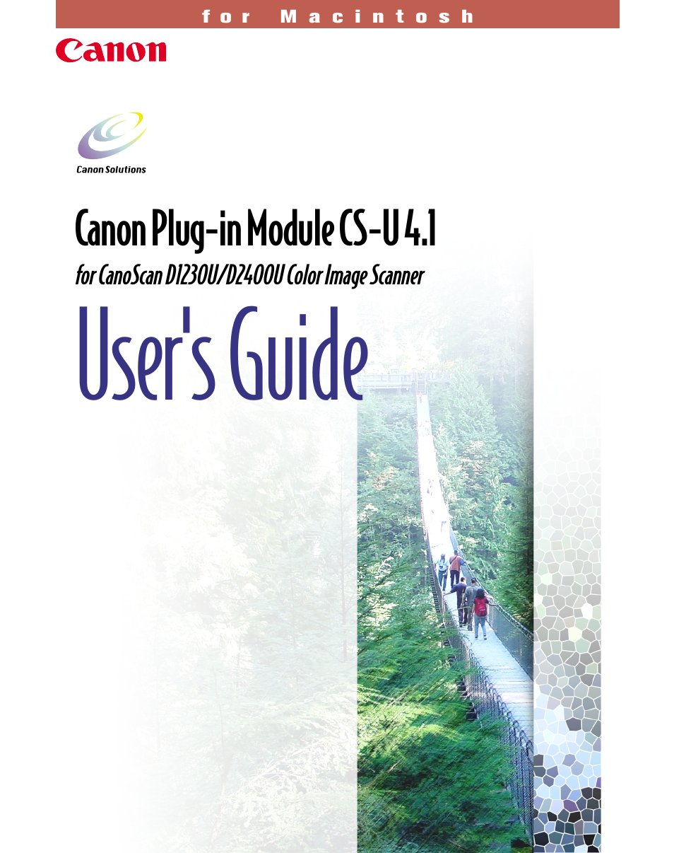 Canon 4.1 User Manual | 73 pages