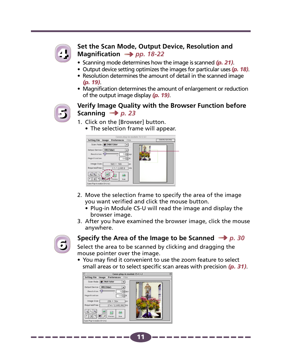 Canon 4.1 User Manual | Page 11 / 73