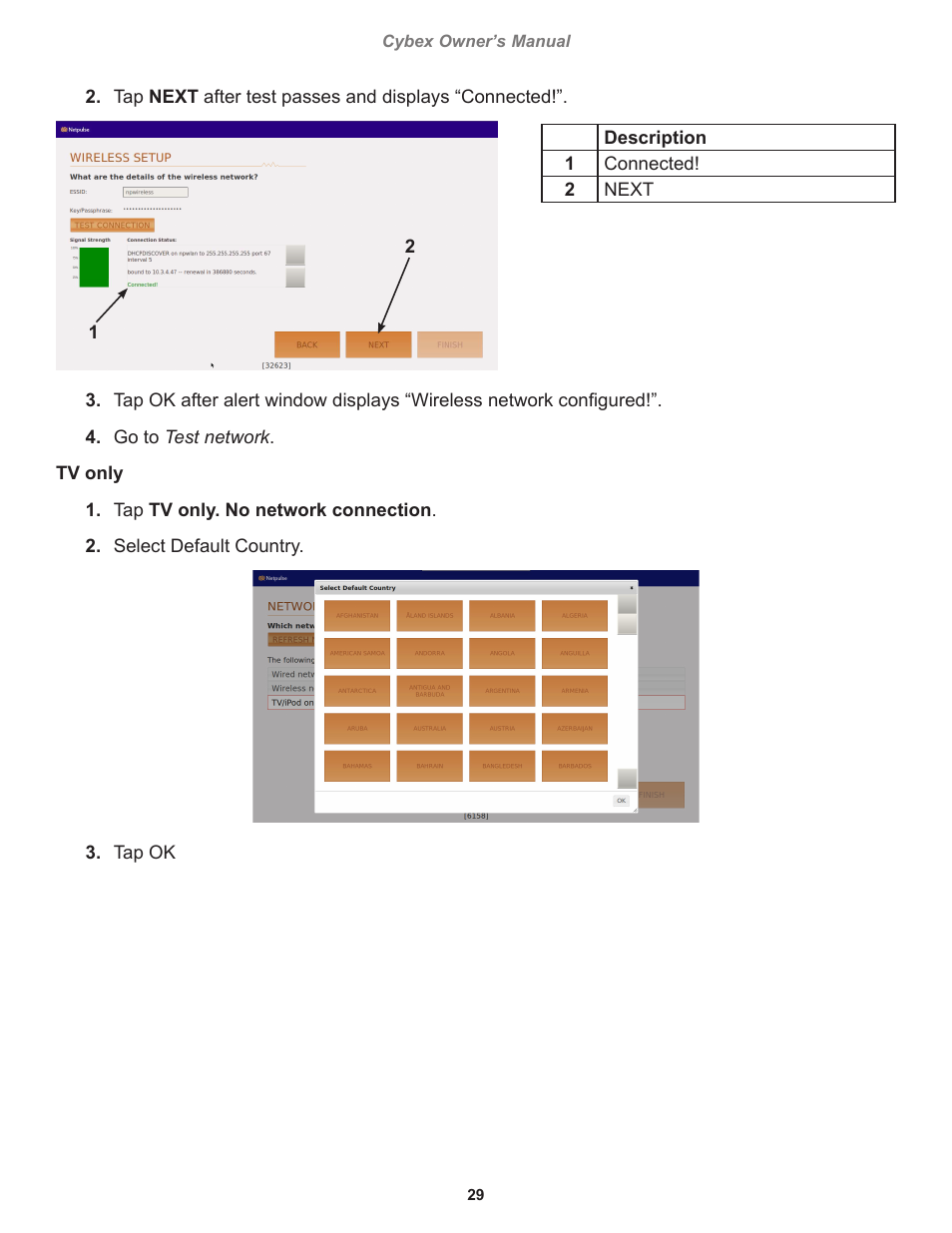 Cybex 770C Cycle Cybex GO User Manual | Page 29 / 68