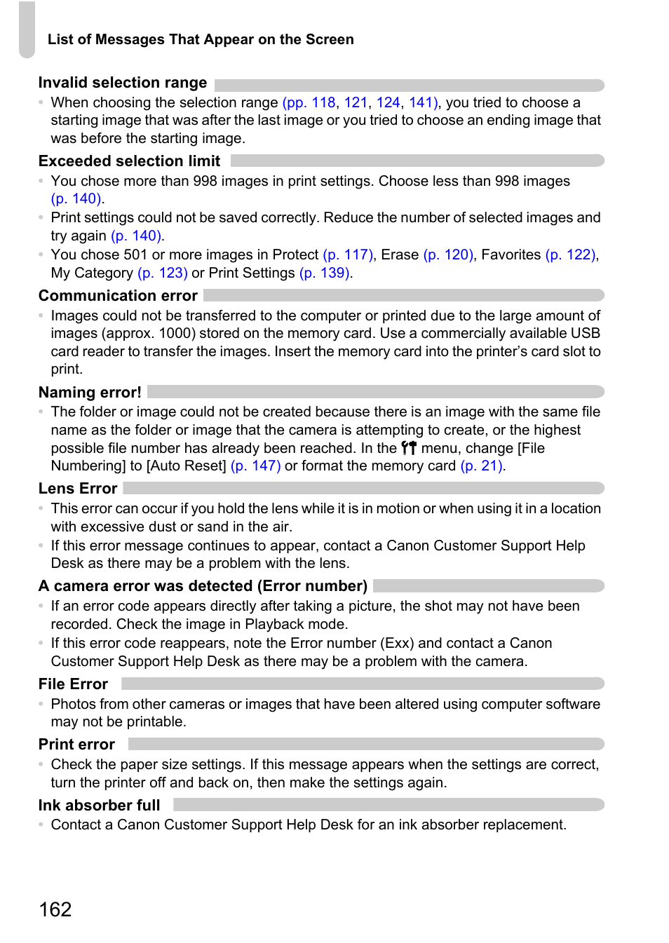 Canon A1200 User Manual | Page 162 / 184