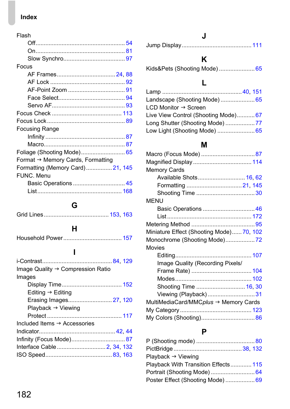 Canon A1200 User Manual | Page 182 / 184