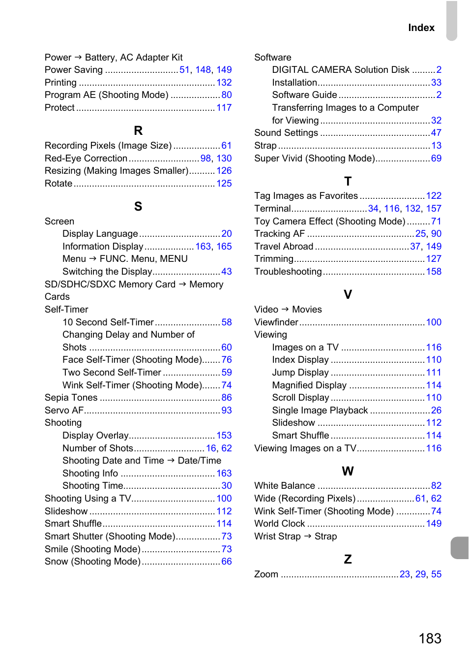Canon A1200 User Manual | Page 183 / 184