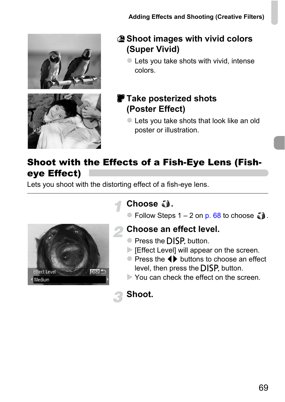 P. 69) | Canon A1200 User Manual | Page 69 / 184