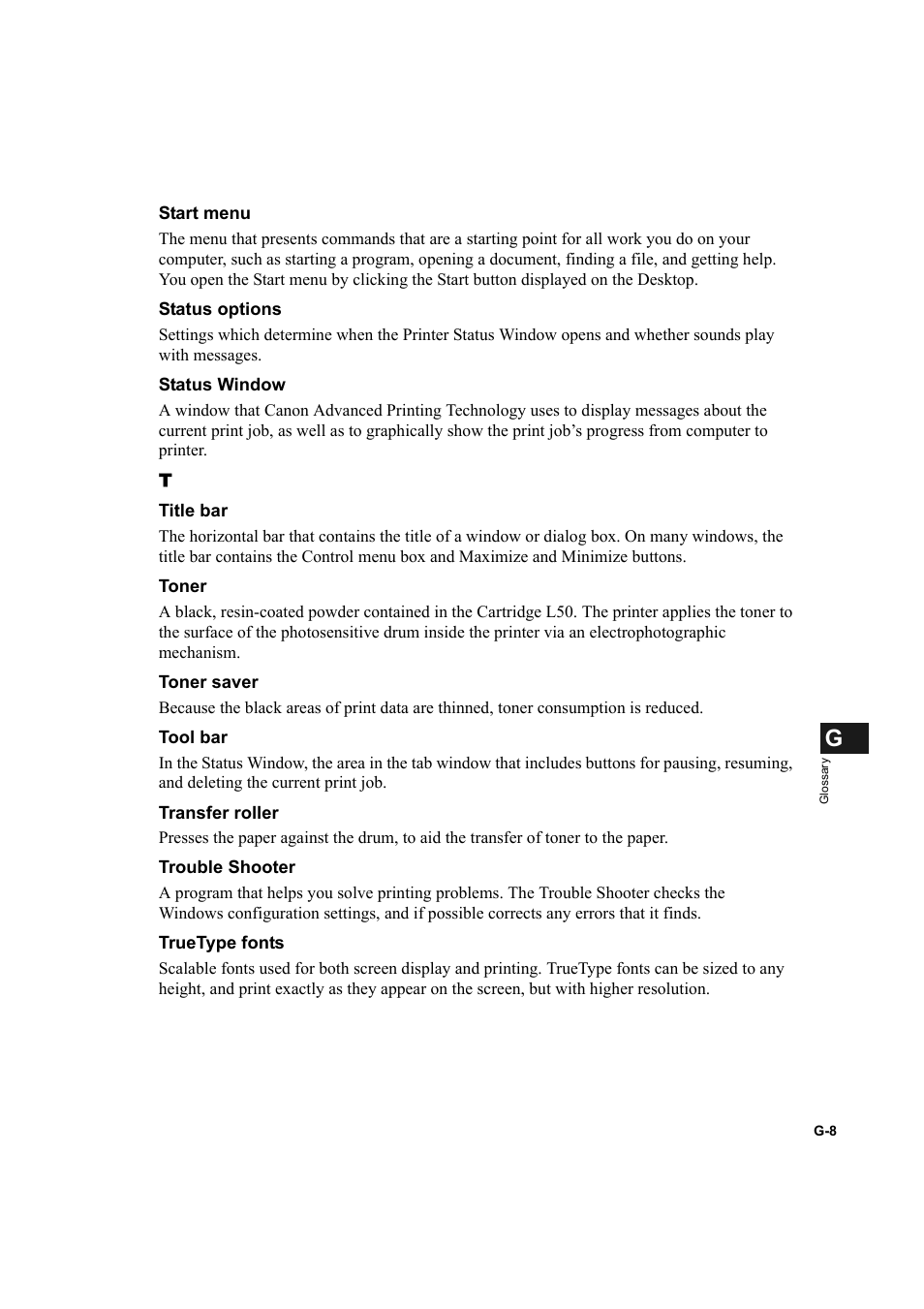 Canon IMAGECLASS D800 User Manual | Page 116 / 120