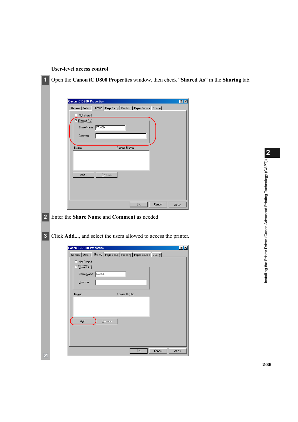 Canon IMAGECLASS D800 User Manual | Page 47 / 120