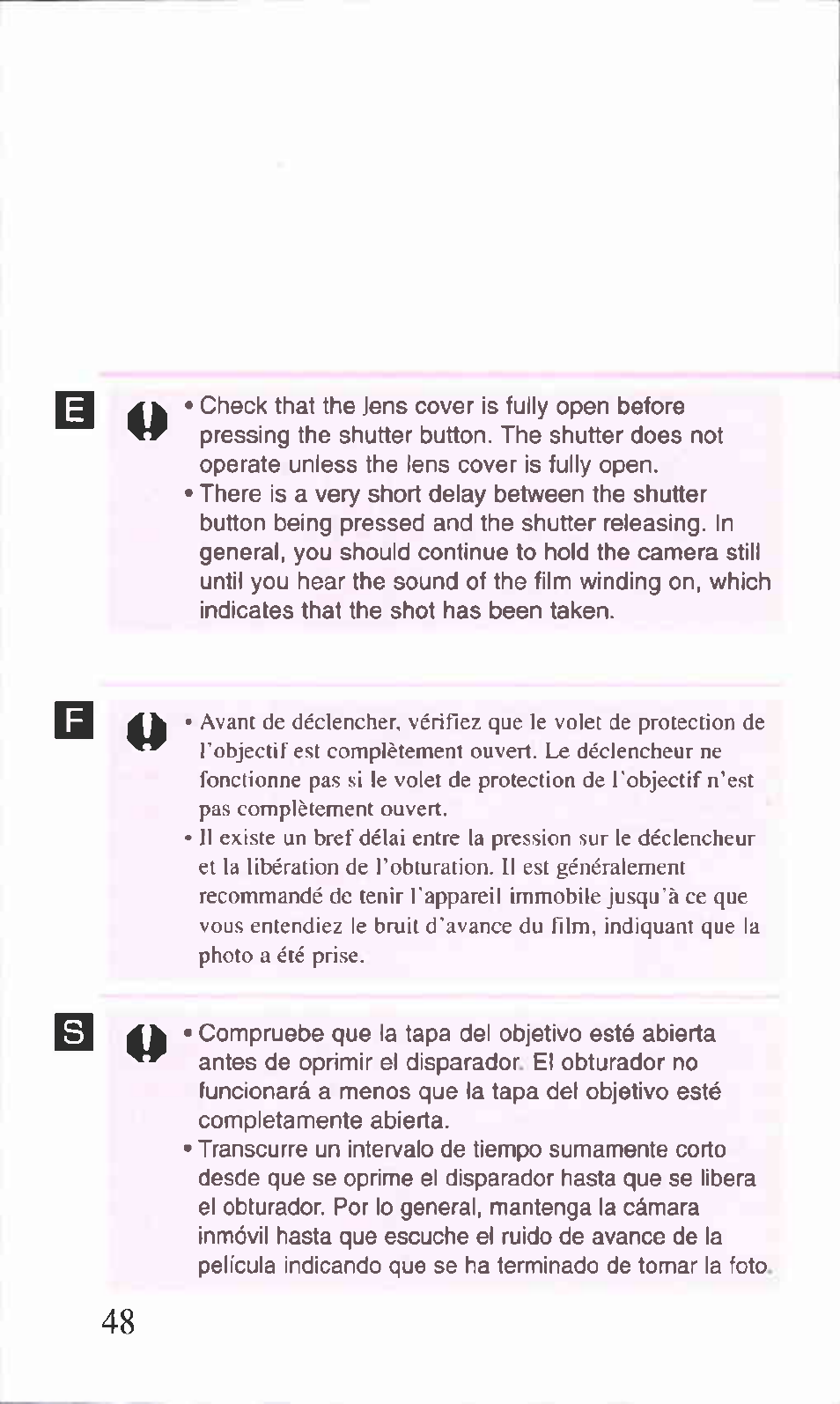Canon BF-9S User Manual | Page 20 / 59
