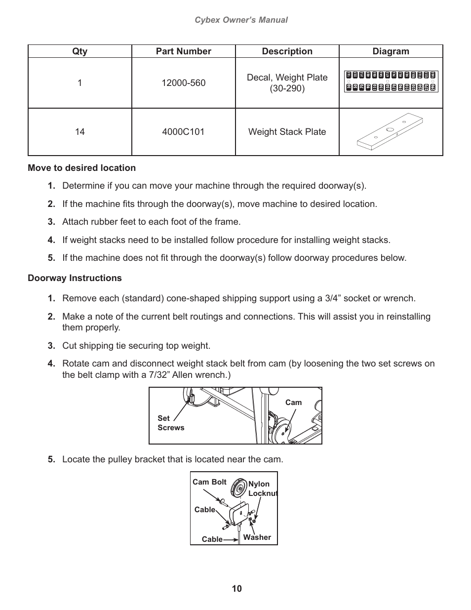Cybex 11130 Eagle Lat Pull User Manual | Page 10 / 32
