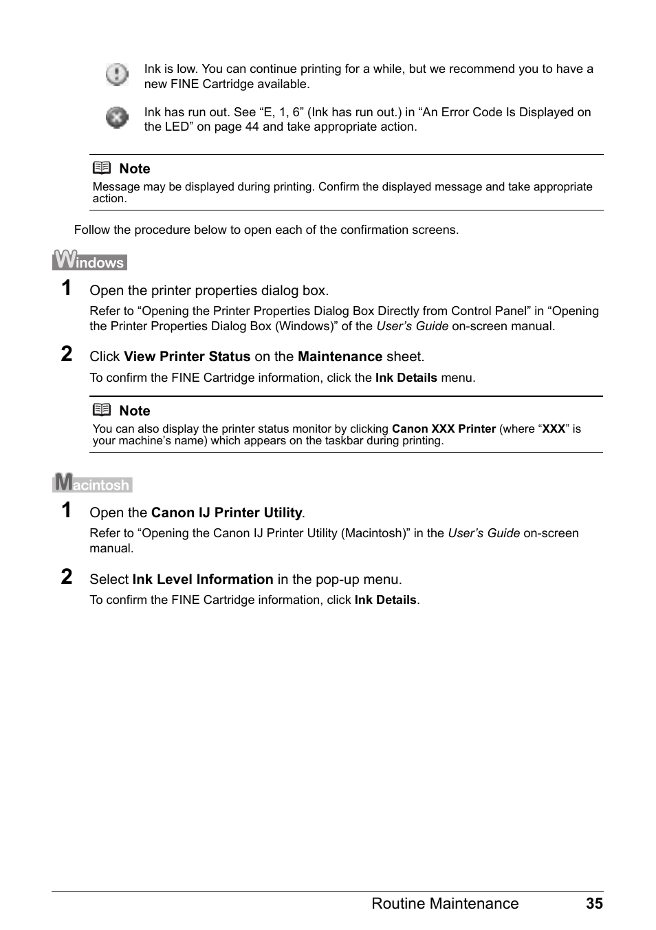 Canon MP 190 Pixma User Manual | Page 39 / 76
