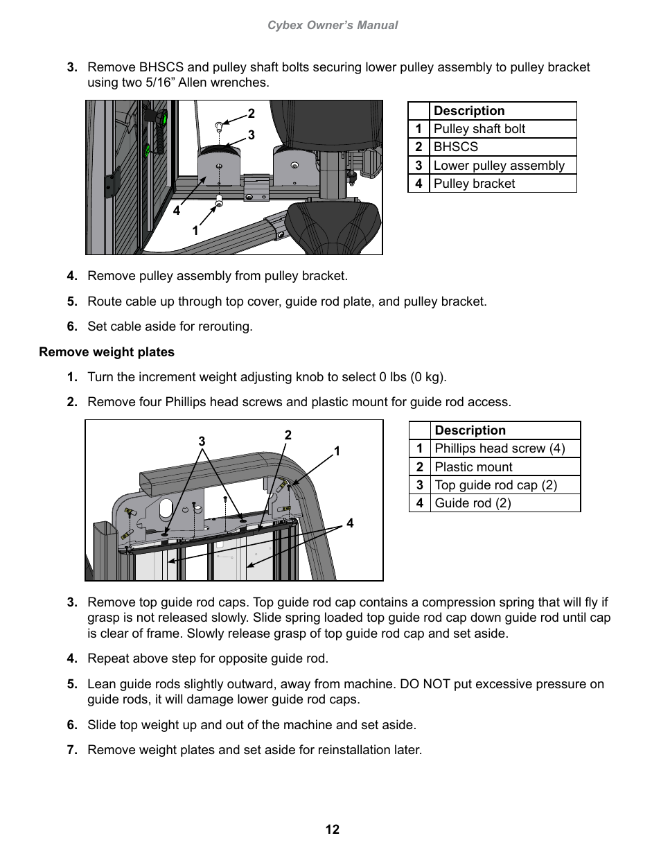 Cybex 20000 Eagle NX Chest Press User Manual | Page 12 / 30