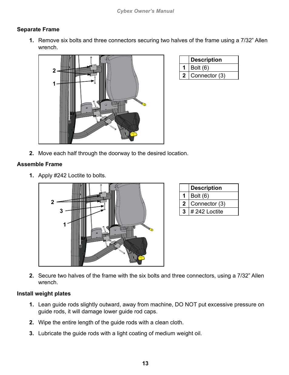 Cybex 20000 Eagle NX Chest Press User Manual | Page 13 / 30