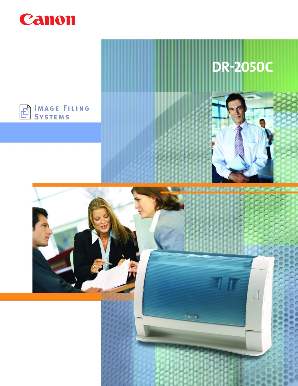Canon DR-2050C User Manual | 4 pages