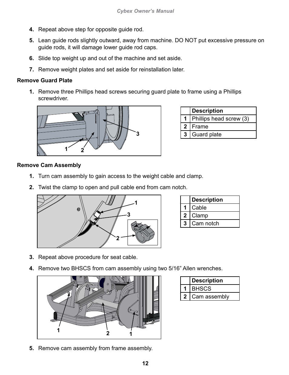 Cybex 20040 Eagle NX Leg Press User Manual | Page 12 / 30