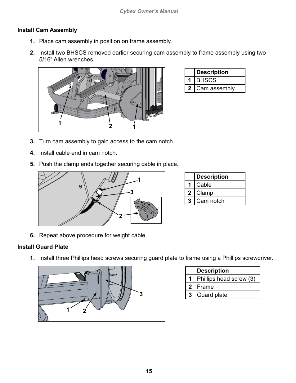 Cybex 20040 Eagle NX Leg Press User Manual | Page 15 / 30