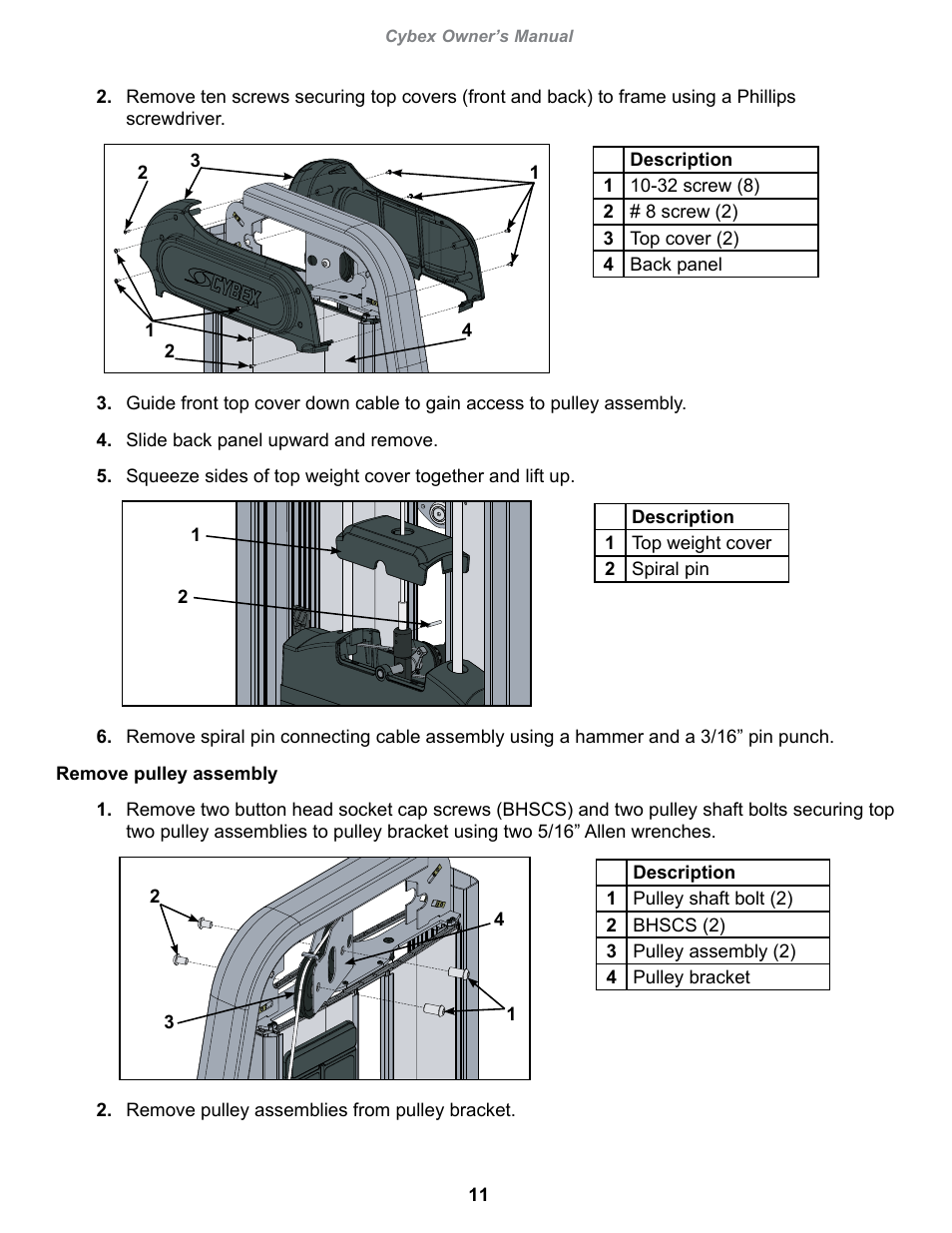 Cybex 20060 Eagle NX Seated Leg Curl User Manual | Page 11 / 30