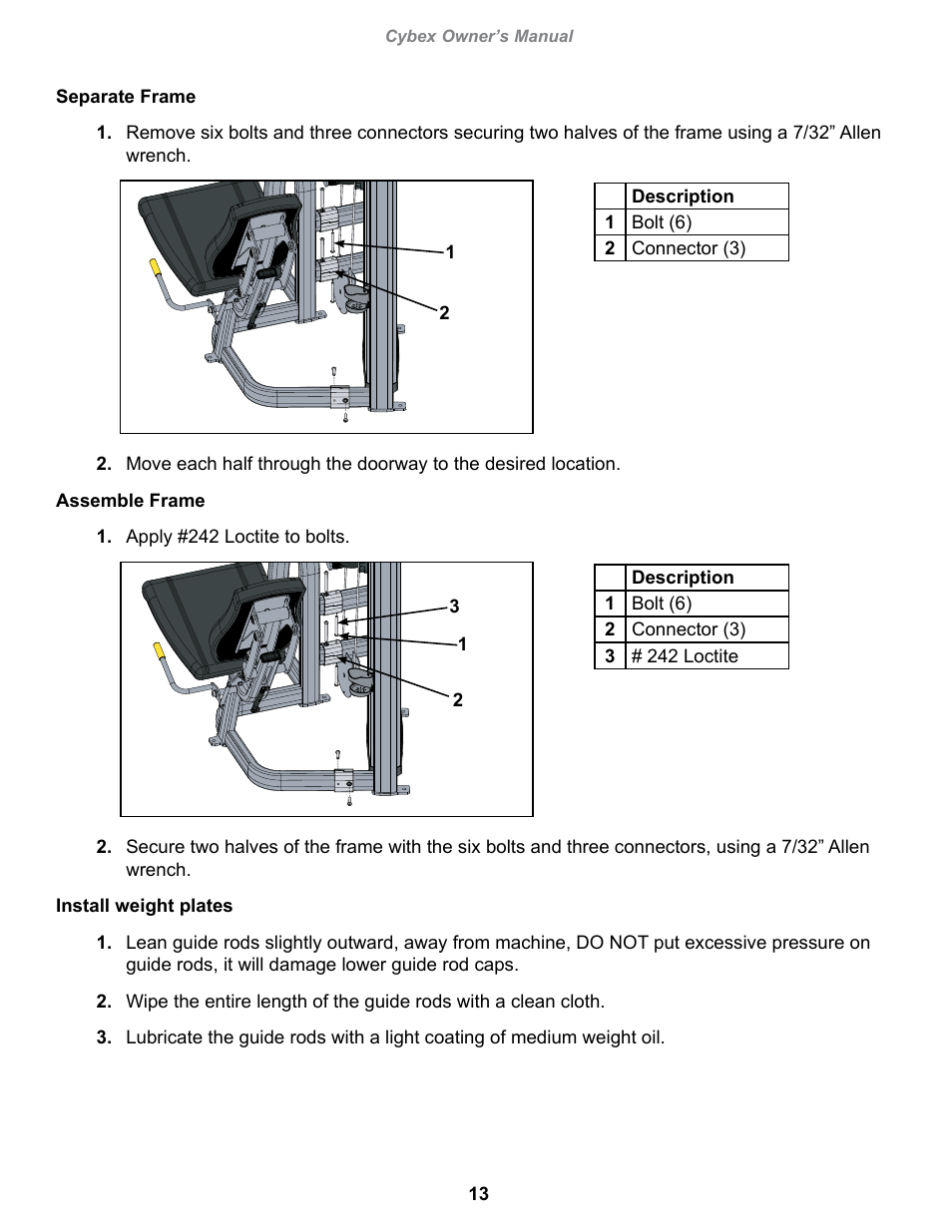 Cybex 20060 Eagle NX Seated Leg Curl User Manual | Page 13 / 30