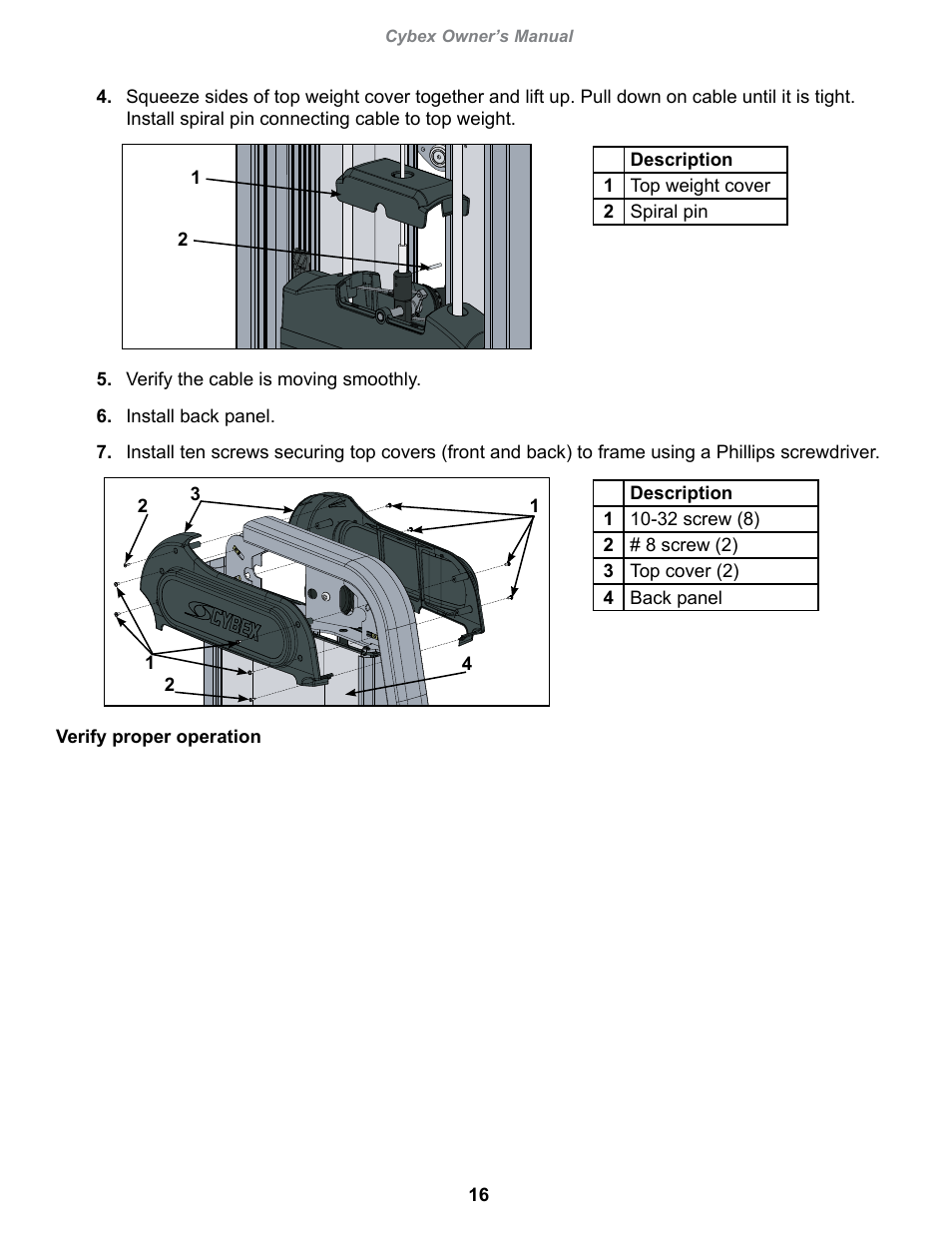 Cybex 20060 Eagle NX Seated Leg Curl User Manual | Page 16 / 30