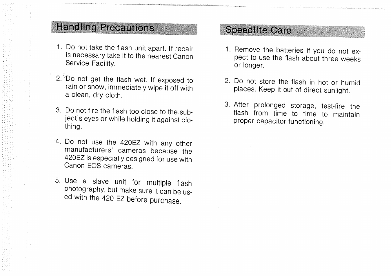 Canon 420 EZ User Manual | Page 31 / 68