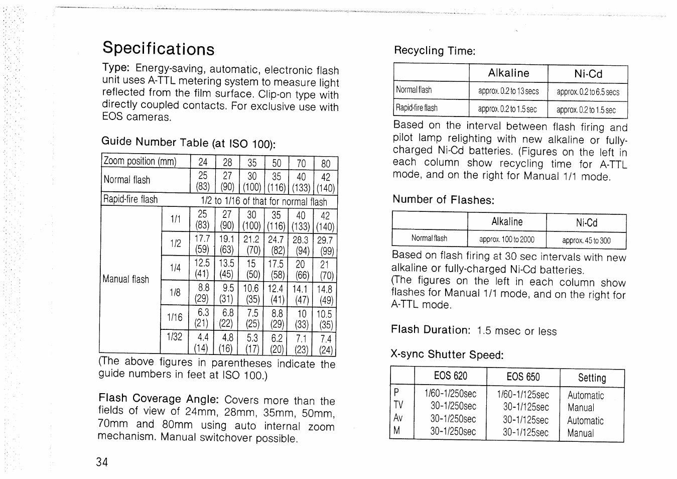 Canon 420 EZ User Manual | Page 34 / 68