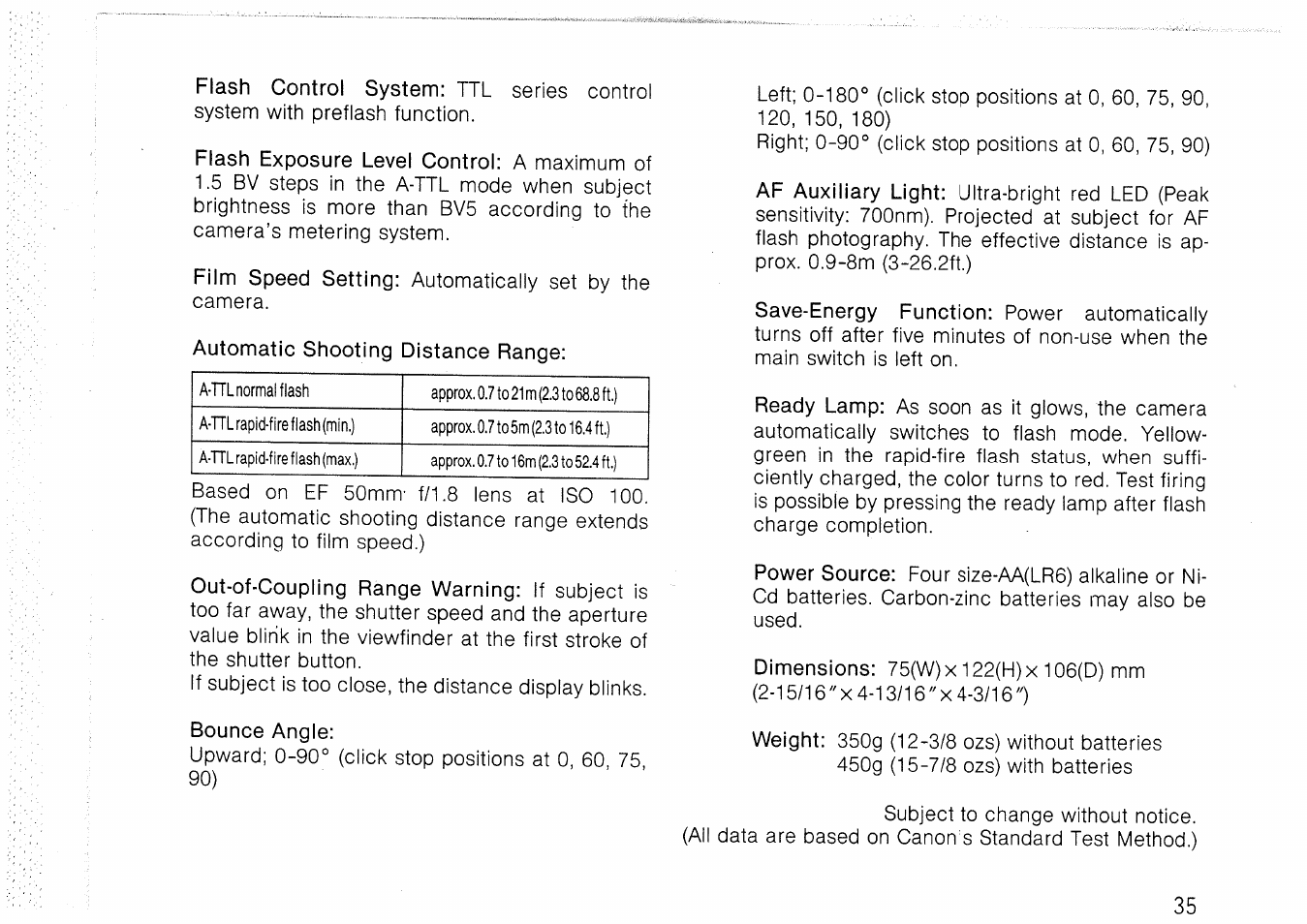Canon 420 EZ User Manual | Page 35 / 68