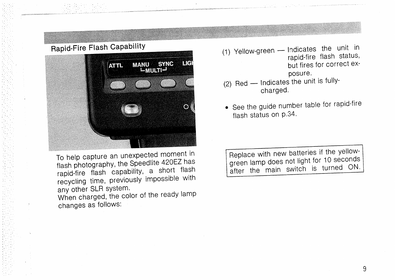 Canon 420 EZ User Manual | Page 9 / 68