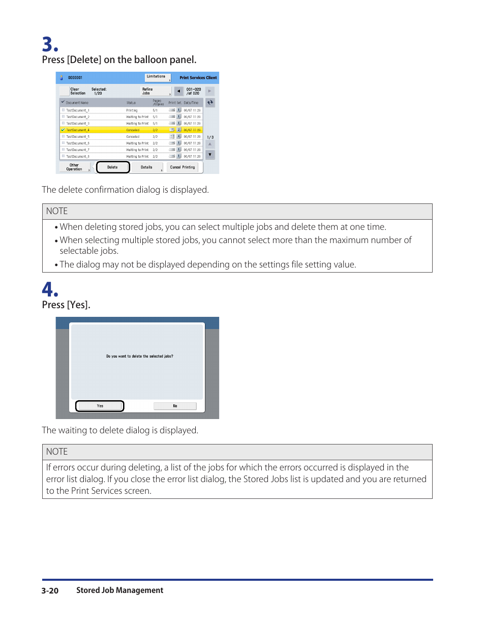 Canon Print Services Client 1 User Manual | Page 50 / 76