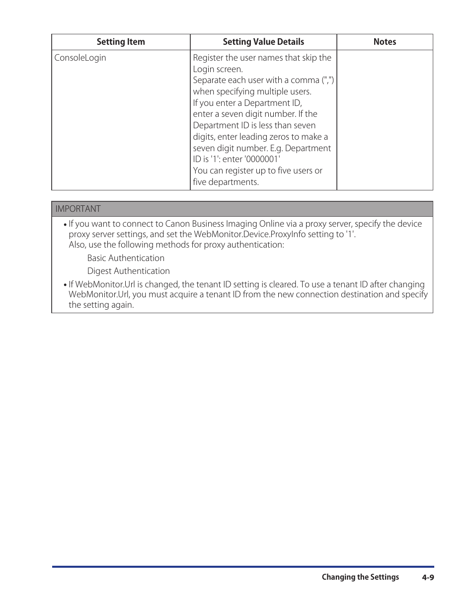 Canon Print Services Client 1 User Manual | Page 61 / 76