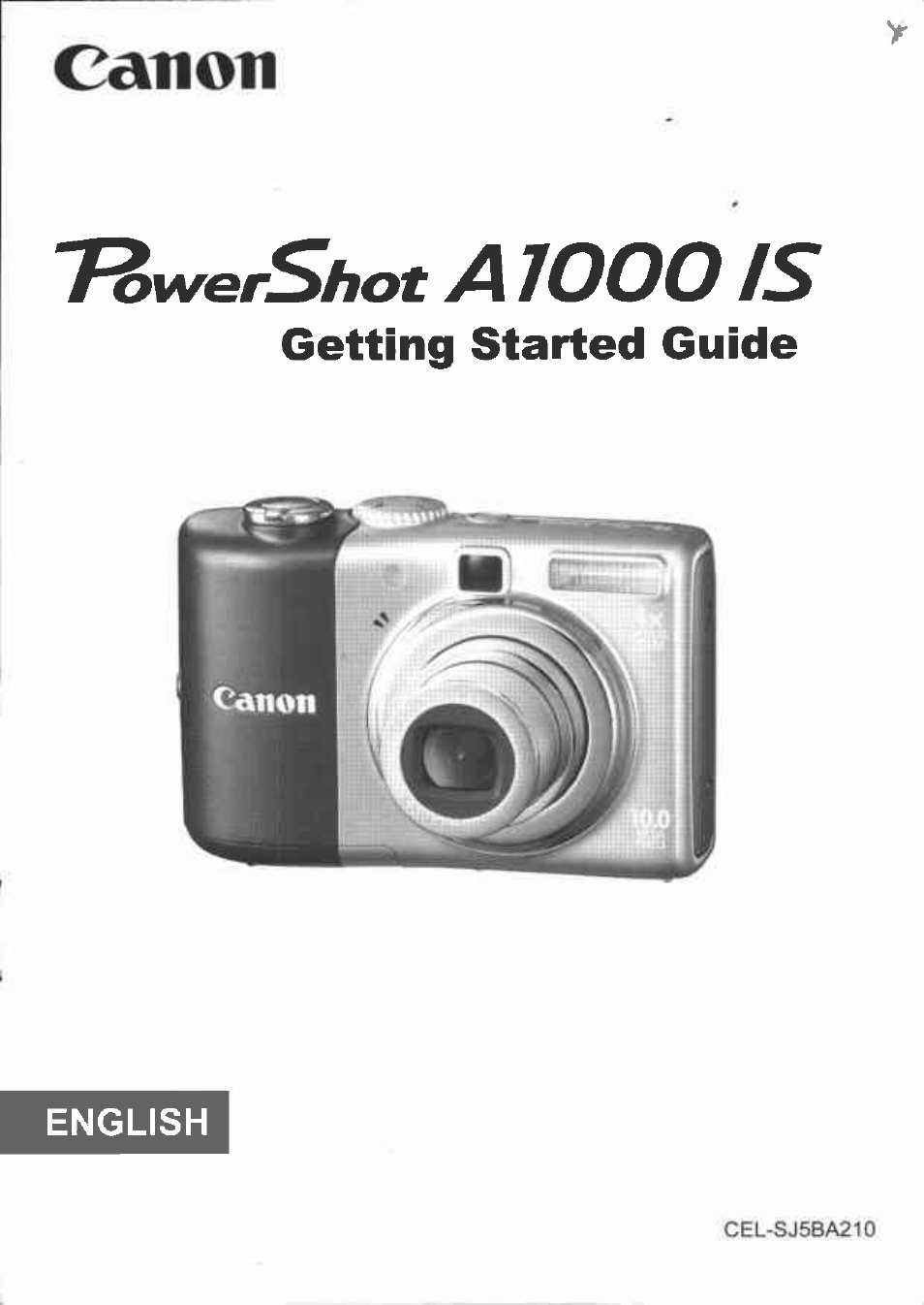 Canon A1000 IS User Manual | 18 pages