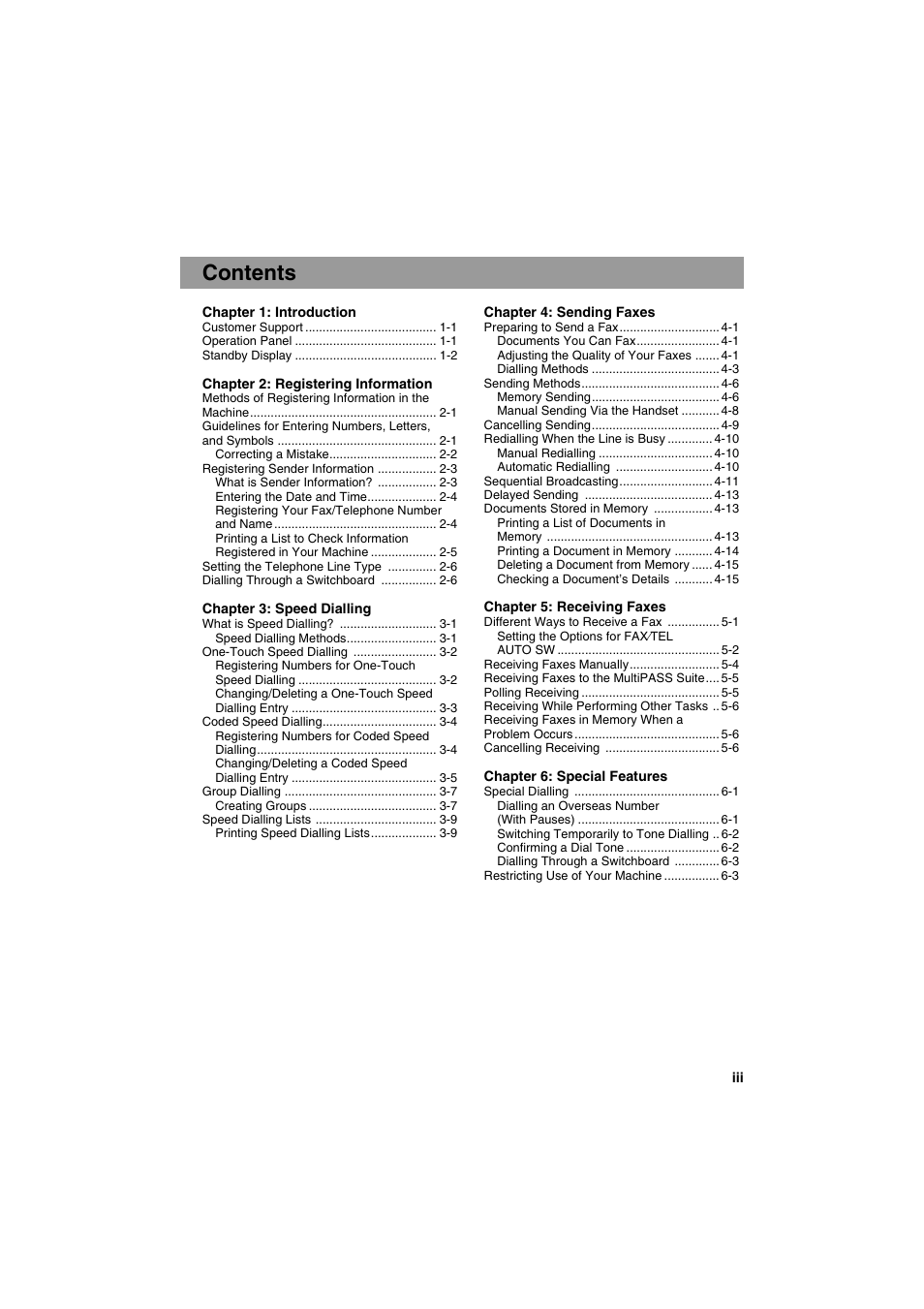 Canon MPC600F/400 User Manual | Page 5 / 82