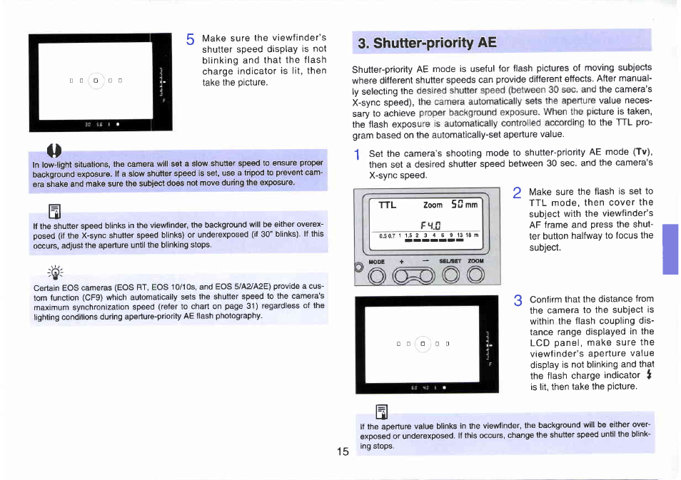Inirctiloin) | Canon 540EZ User Manual | Page 15 / 58