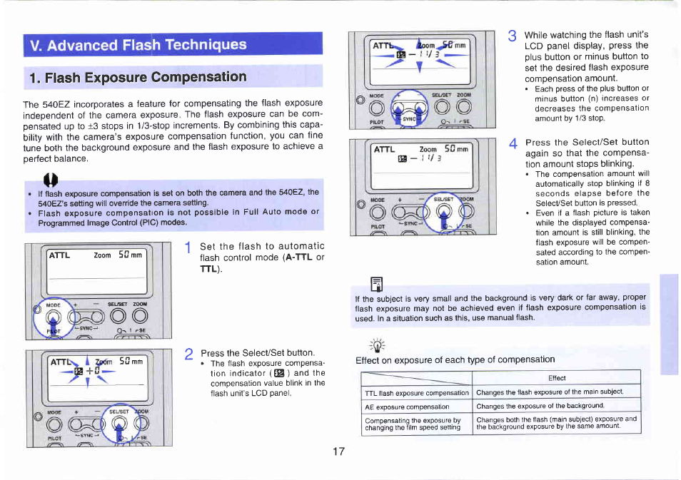 Canon 540EZ User Manual | Page 17 / 58