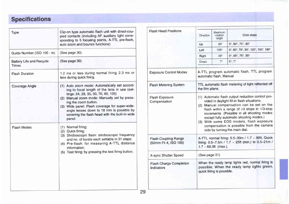 Canon 540EZ User Manual | Page 29 / 58