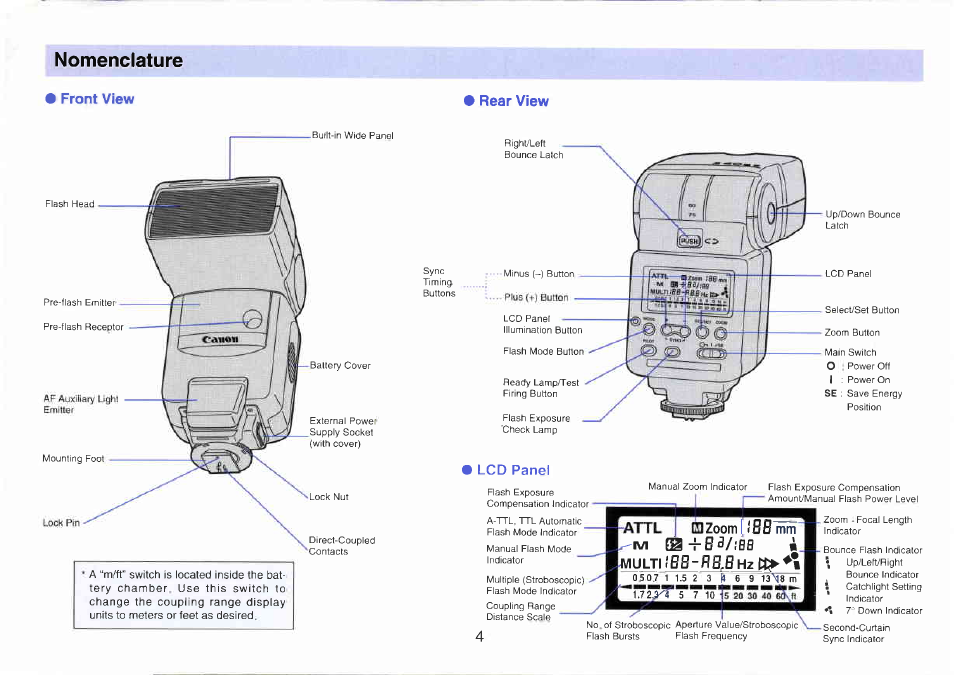 Canon 540EZ User Manual | Page 4 / 58