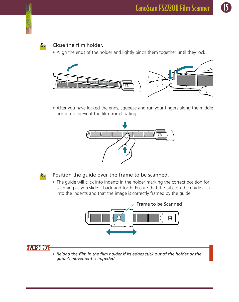 Canon FS 2720 U User Manual | Page 15 / 30