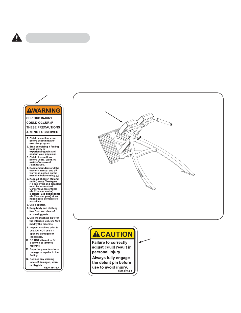 Cybex 1602145 Free Weight Degree Back User Manual | Page 8 / 20