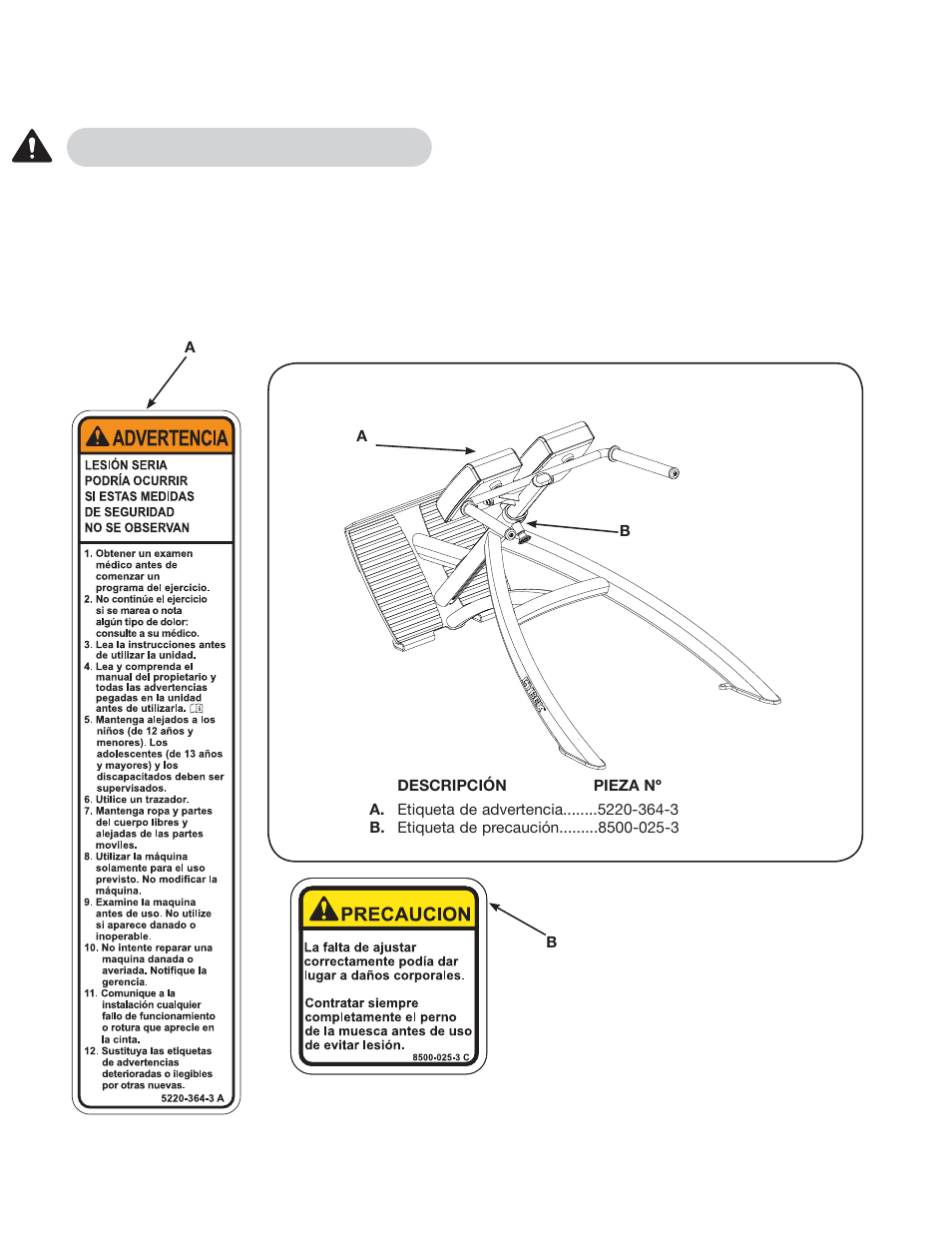 Cybex 1602145 Free Weight Degree Back User Manual | Page 9 / 20