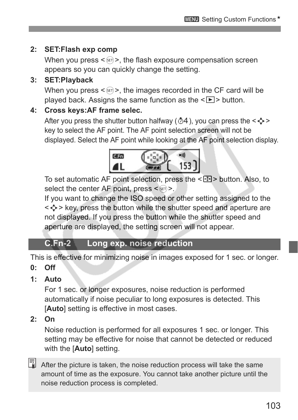 Canon EOS Rebel XTI User Manual | Page 103 / 180