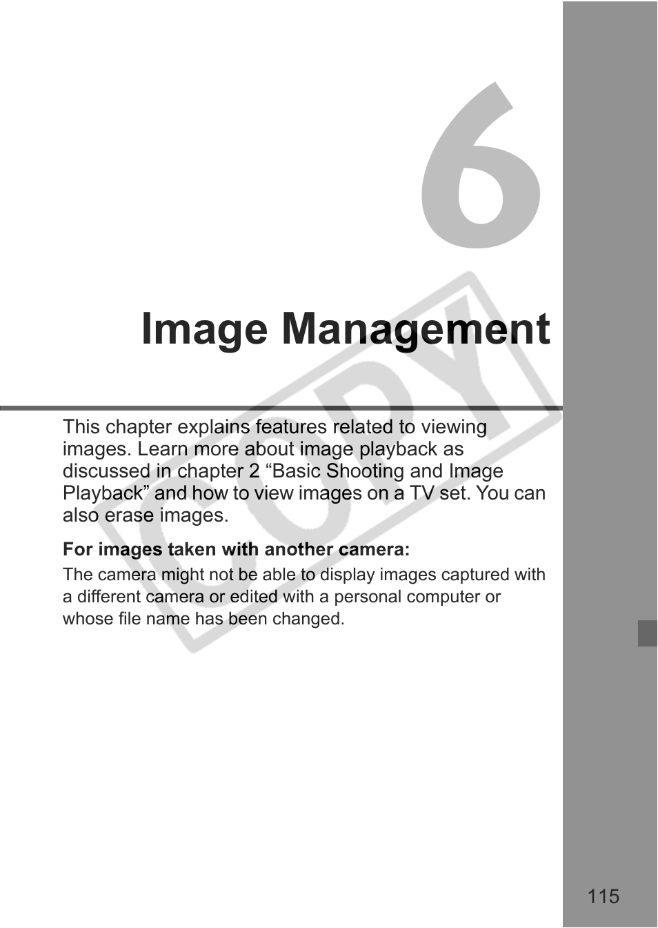 Canon EOS Rebel XTI User Manual | Page 115 / 180