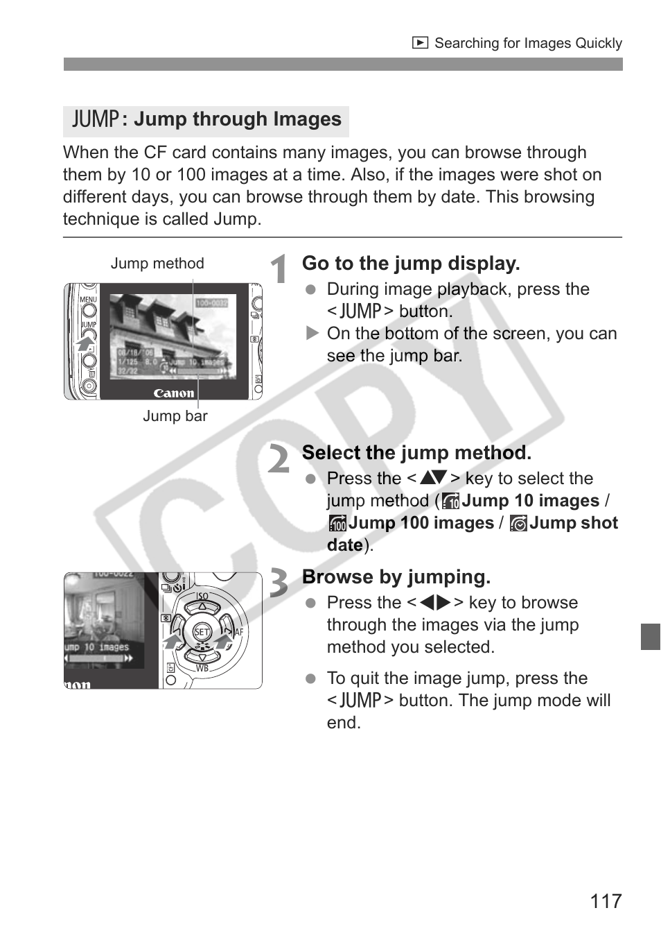 Canon EOS Rebel XTI User Manual | Page 117 / 180